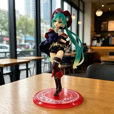 Hatsune Miku Vocaloid Anime Figur   19 cm Kawaii Cute Sammler Modell Geschenk