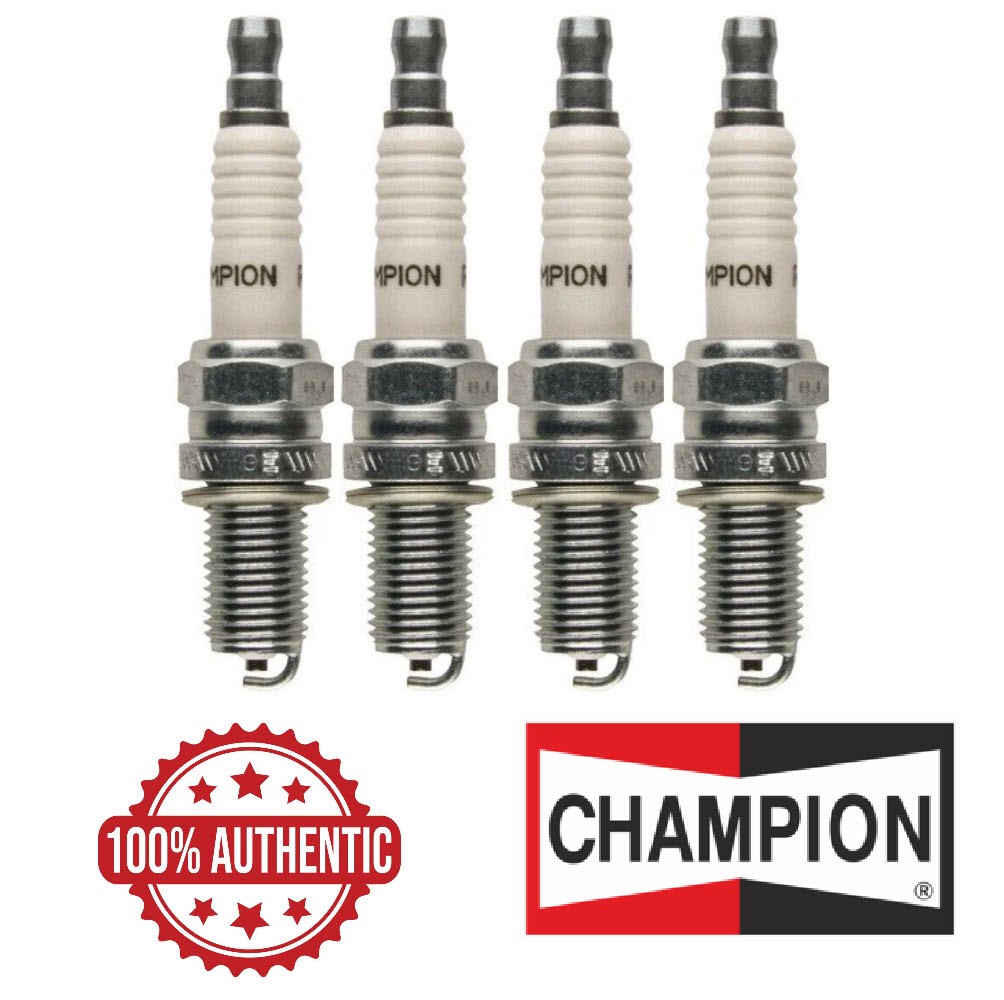 4 Genuine Champion 810 RA8HC Nickel Spark Plug Copper Plus Chainsaw