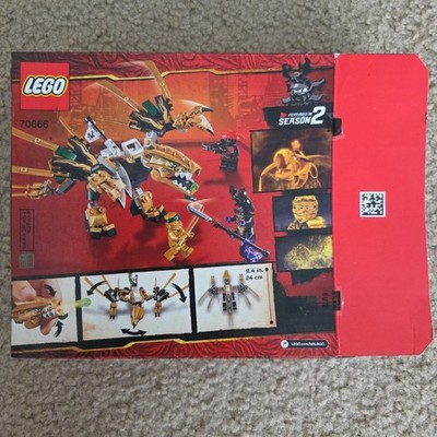 LEGO Ninjago Legacy 70666 Golden Dragon * EMPTY BOX ONLY * | eBay