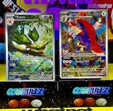 2 Card Illustration Rare Lot - Braviary 214/191 + Vibrava 206/191 (Pack Fresh)