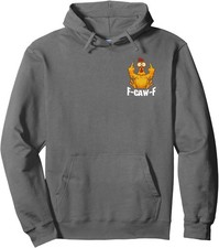 Chicken F Caw F Dont Like Me Problem Solved Funny Unisex Hooded Sweatshirt