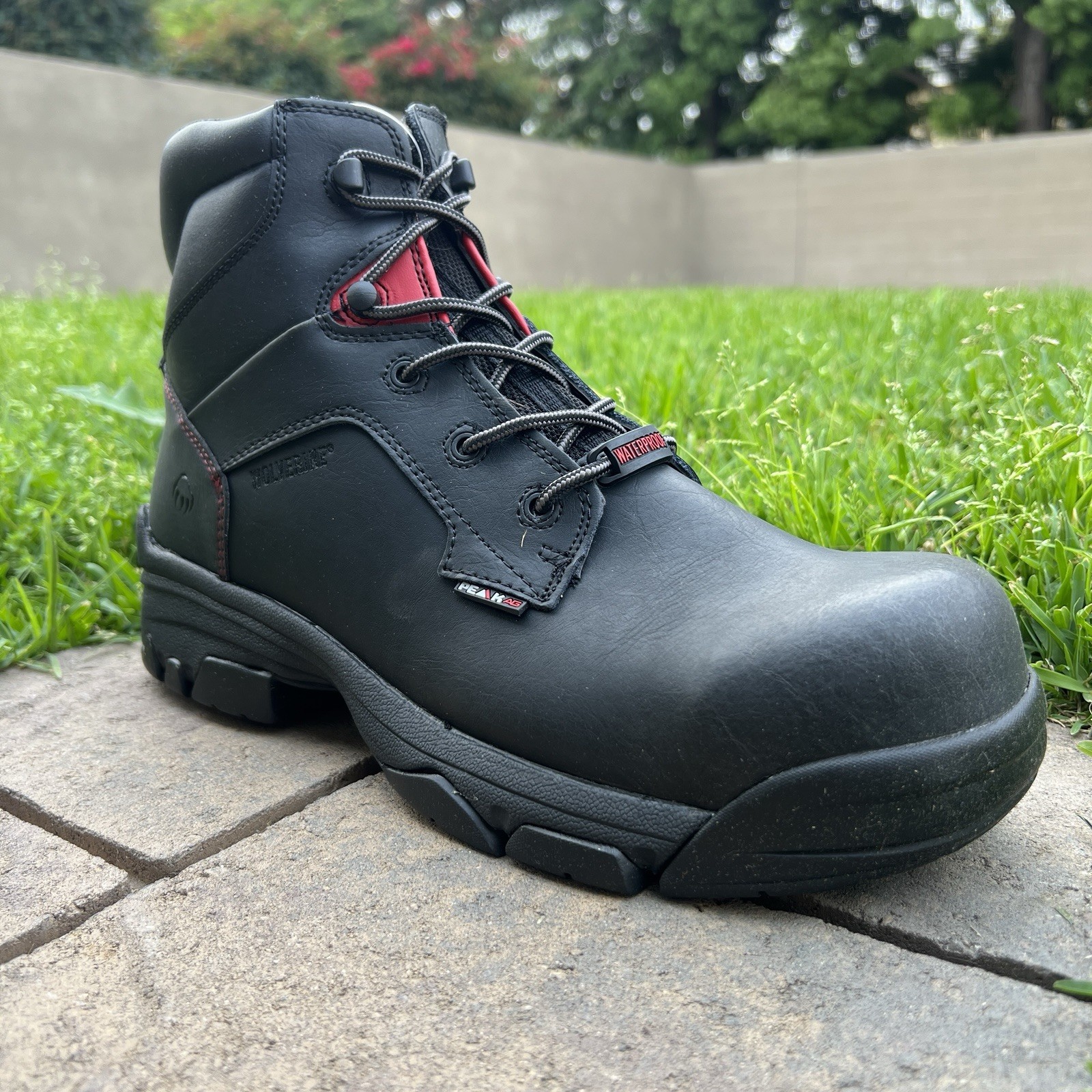 Wolverine Men's Merlin Work Boots Waterproof Composite Toe Slip Resistant