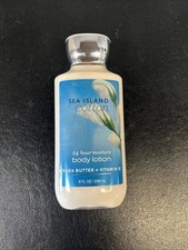 Bath & Body Works Sea Island Cotton Moisture Lotion - 8oz Discontinued NEW