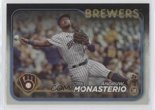 2024 Topps Series 1 Rainbow Foil Andruw Monasterio #240 11yh