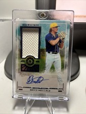 2025 Panini Boys of Summer Bryce Meccage RC AUTO RELIC /99