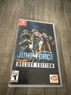 Jump Force - Deluxe Edition-Nintendo Switch - CIB Complete - Tested