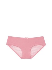 Victoria's Secret Ruched Lace Back Hiphugger Panty Pink