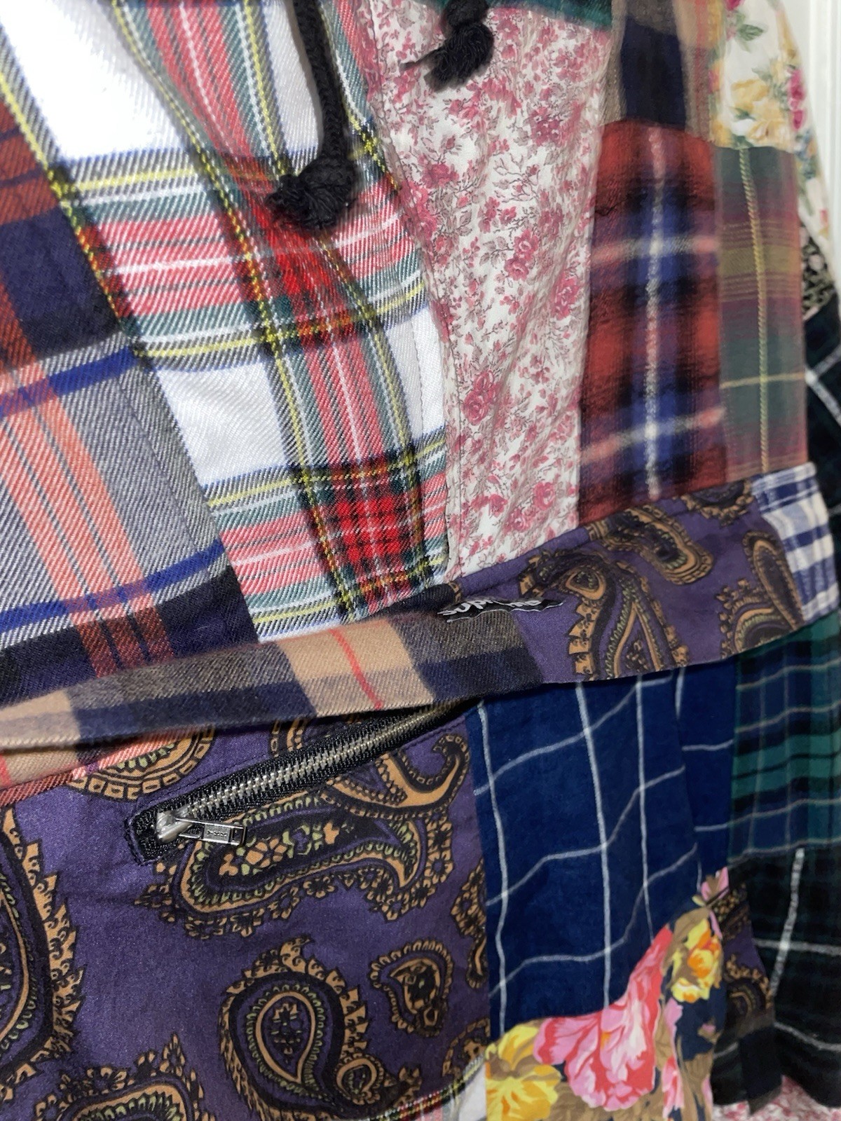 Size Large Supreme FW16 Patchwork Set Anorak & Sw… - image 17