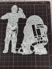 Disney Star Wars R2-D2 and C-3PO Universal Thin Cutting Dies - 2 Dies