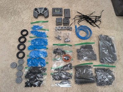 VEX IQ Robotics Lot   Brain, Controller, Sensors, Gears, Wheels & Cables Tested!