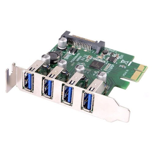 Adaptateur de Carte D'Extension PCI Express à Profil Bas 4 Ports PCI-E Vers2301 - Photo 4/9