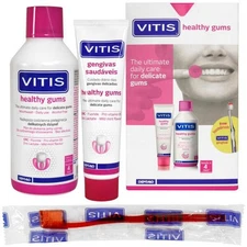 Set Dentaid Vitis Gingival (Toothpaste/100ml + Toothbrush + Mouthwash/500ml)