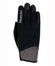 Roeckl Vienna Black/Grey Winter Riding Gloves