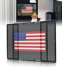Entry Screen Door Grille Adjusts from 22"- 31.5", Adjustable Door Screen Protec
