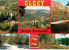 14 - Clécy - Multivues - La Suisse Normande - Blasons - Carte Neuve - CPM - Voir