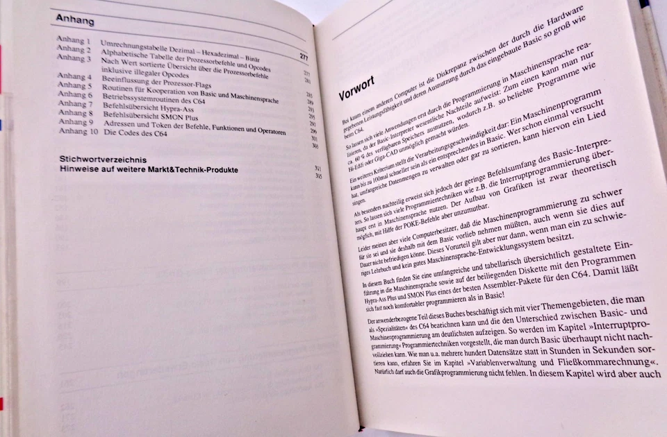 COMMODORE 64/128 -- C64/C128 ALLES ÜBER MASCHINENSPRACHE (M&T -BUCH + DISK) #2DE - Bild 4 von 4