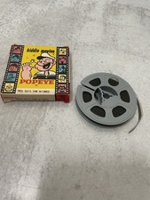 Kiddie Movies Popeye Gets The Works 8mm Film by Atlas Films 50 Ft