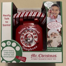 Mr. Christmas Santa s Interactive Magical Telephone Brand New In Box