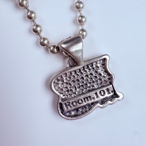 Collar Corazones Cromo Room 101 Plata de Ley 925 Número de la Suerte "13" Nuevo con Etiquetas - Imagen 5 de 7