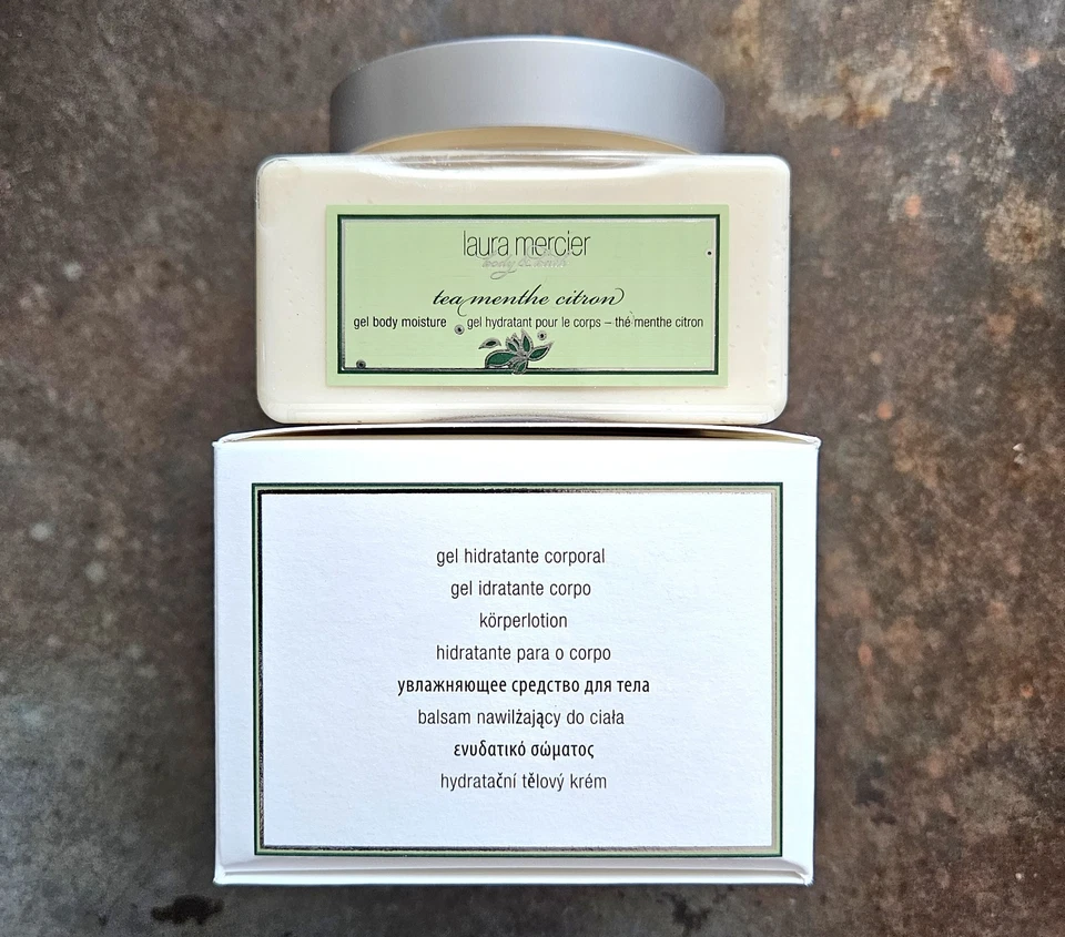 Gel hidratante corporal Laura Mercier Tea Menthe Citron 225 ml/8 oz ¡NUEVO EN CAJA! Foto 3 de 3