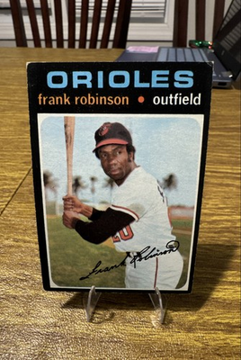#ad 1971 Topps Frank Robinson #640 $10.50