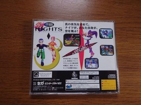 Sega Saturn Nights into Dreams Game & Controller Limited Edition Good Disk Condi