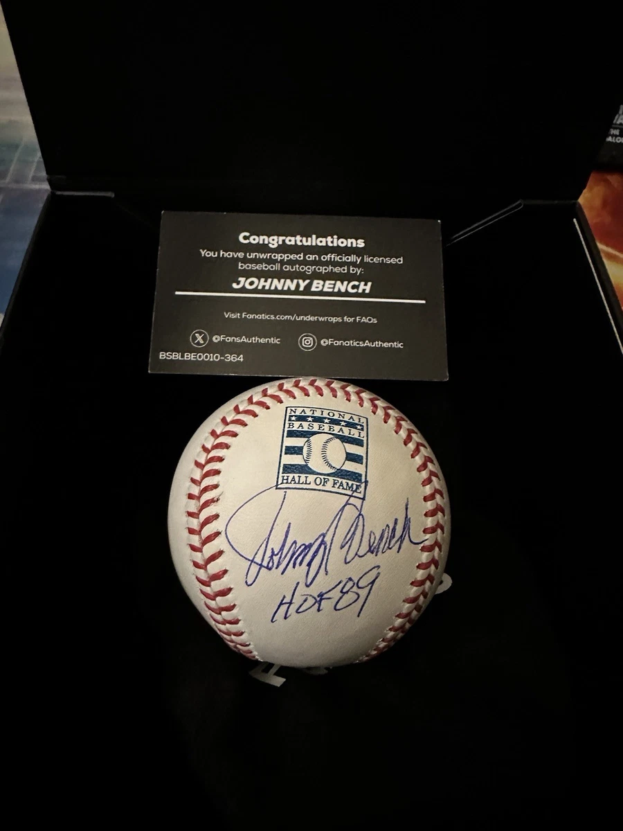Johnny Bench Original Autographed Baseball MLB Balls for sale | eBay