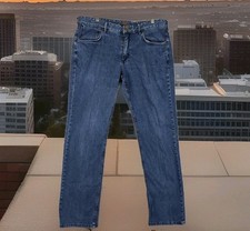 Tommy Bahama Jeans Mens 38X34 Tag Blue Straight Leg Denim Measurements In Photos