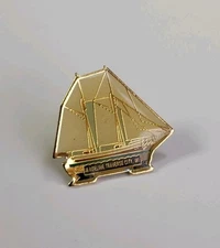 Madeline Travel Souvenir Lapel Pin Michigan's Official Tall Ship Schooner