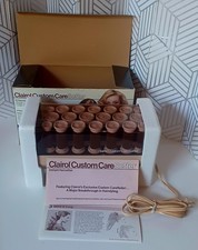 Clairol Custom CareSetter KF-20 Hot Rollers Curlers Clips Complete Tested Vtg80s