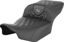 Saddlemen Extended Reach Roadsofa Lattice Gray Stitch Seat (823-07-20702)