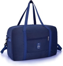 Handgep&auml;ck Tasche 40x20x25 cm Blau Reisetasche Gep&auml;ck Weekender Flugzeug