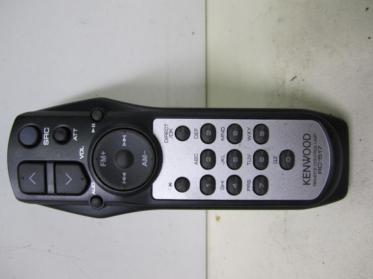 KENWOOD AUDIO UNIT REMOTE CONTROL # RC517 | eBay