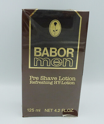 *** VINTAGE *** BABOR men - Pre Shave Lotion Refreshing HY-Lotion 125 ml