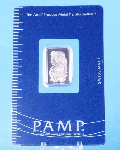 Platinbarren Fortuna Platinum Minted Bar 5 g Platin 9995 im original Blister - Afbeelding 6 van 6