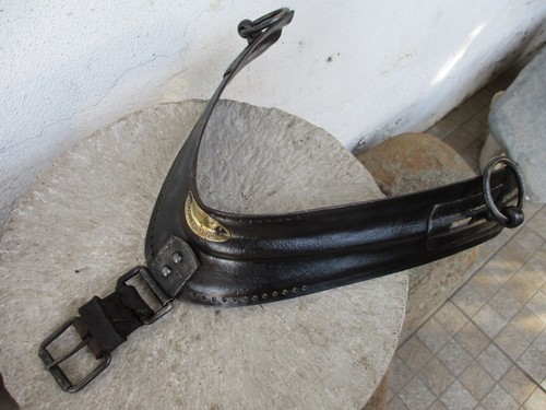Antique Museum Handmade Iron Pony Horse Harness Collar Hames Droege & Reddelien - Picture 17 of 23