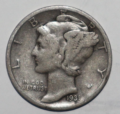 1931 S Mercury Dime VF (L174)