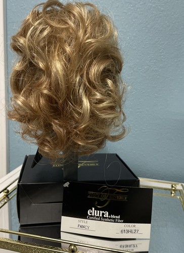 Tony Of Beverly Elura Snappy Clip Fancy 7" Curly Ponytail in 613 HL 27 NEW/BOX - Picture 2 of 5
