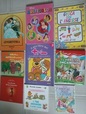 LOTTO di 9 LIBRI di vario genere per bambini e ragazzi