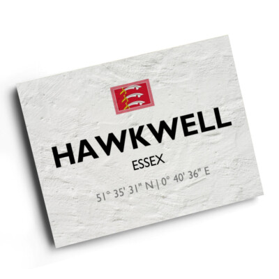 A3 DRUCK - Hawkwell, Essex - Lat/Long TQ8591