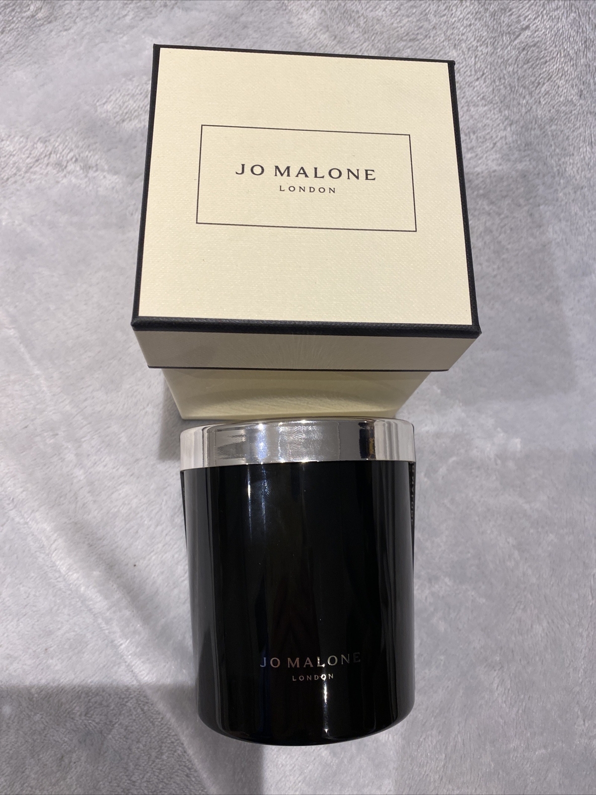 Jo Malone Black Glass Jar Candle 200g Jasmine Sambac & Marigold