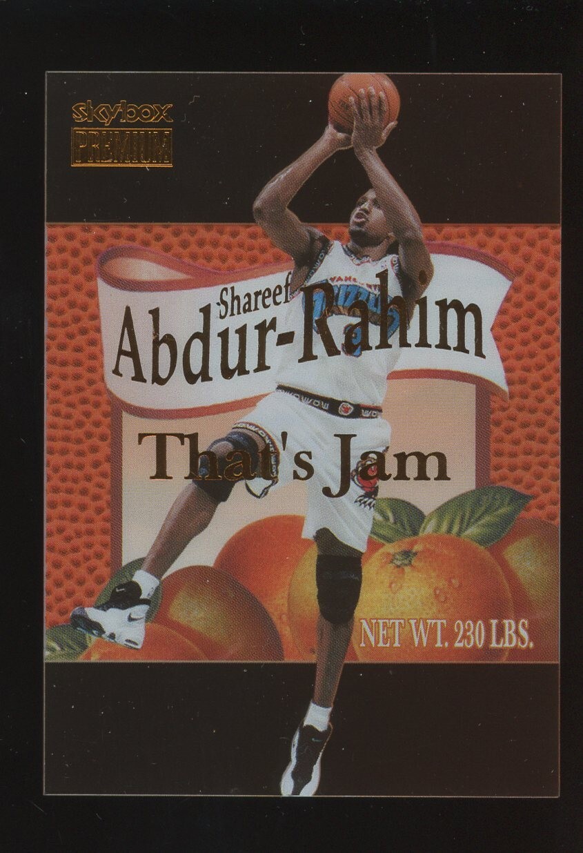 1998-99 Skybox Premium That's Jam Shareef Abdur-Rahim Memphis Grizzlies