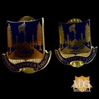 Post-WW2 U.S. Army ROTC DI Pin: San Rafael Military Academy V-21 Marked #D217