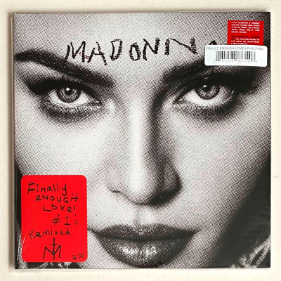 MADONNA * FINALLY ENOUGH LOVE * SPOTIFY DOUBLE VINYL LP w/ LIMITED SLIPMAT * BN!