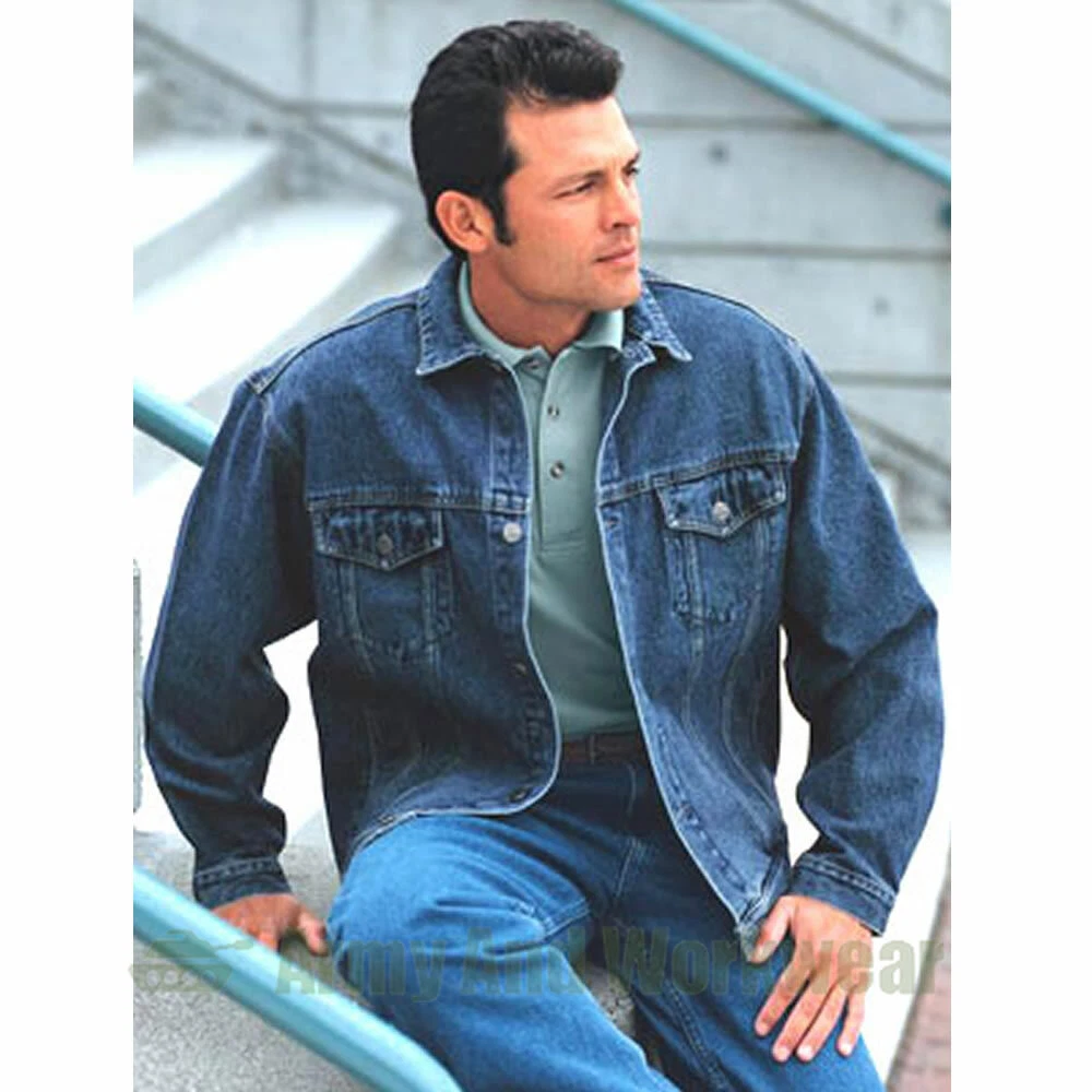 Heavy jean jacket cheap