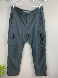 Magellan Gray Outdoors Cargo Pants Mens Waist 40 Reinforced Knees Trek Hiking | eBay