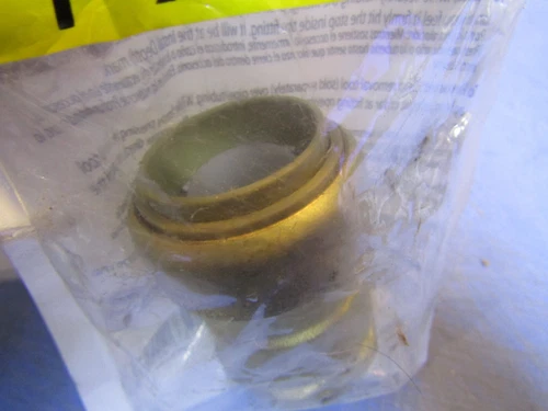 1 – Jones Stephens C77416LF 1" x 1" FPT PlumBite Push On Adapter Brass. NEW - Picture 4 of 8