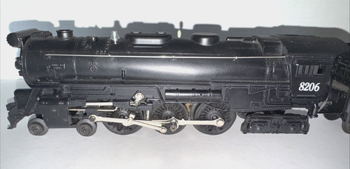 LIONEL O GAUGE 6-8206 NEW YORK CENTRAL HUDSON LOCOMOTIVE & TENDER - W/ OB - Picture 3 of 12