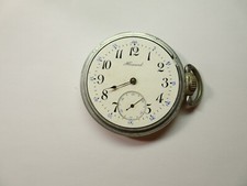 E HOWARD POCKET WATCH WALTHAM KEYSTONE CASE FOR RESTORATION BALANCE HAIRSPRING