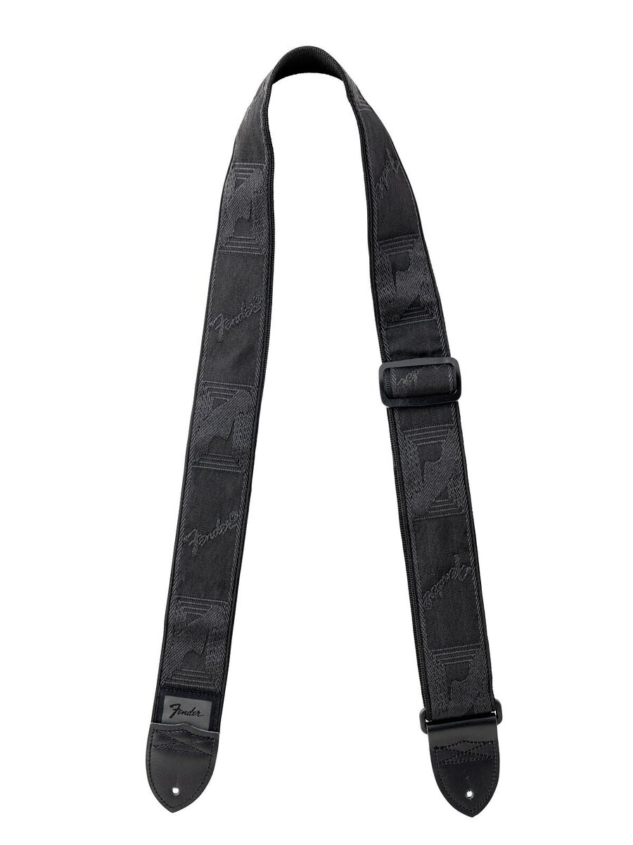 Fender Japan Limited Monogrammed Strap Tokyo Black Guitar Fender Japan Limited Monogrammed Strap Tokyo Black Guitar